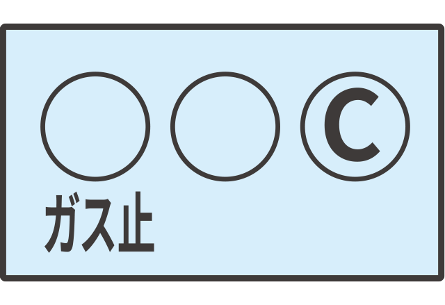 ゴム管がはずれた時など（大量漏洩）